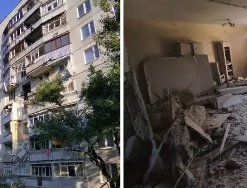 Вранці рашисти обстріляли у Чугуєві багатоквартирний будинок, є постраждалі