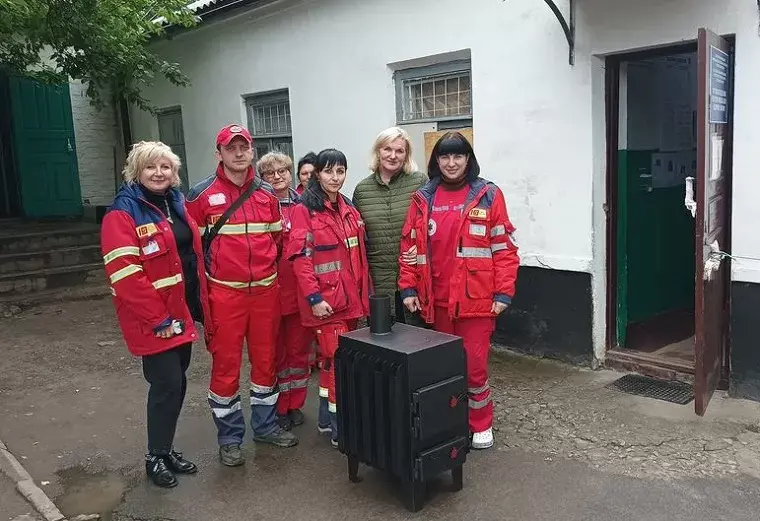 В Чугуеве готовятся к зиме и покупают печки-буржуйки