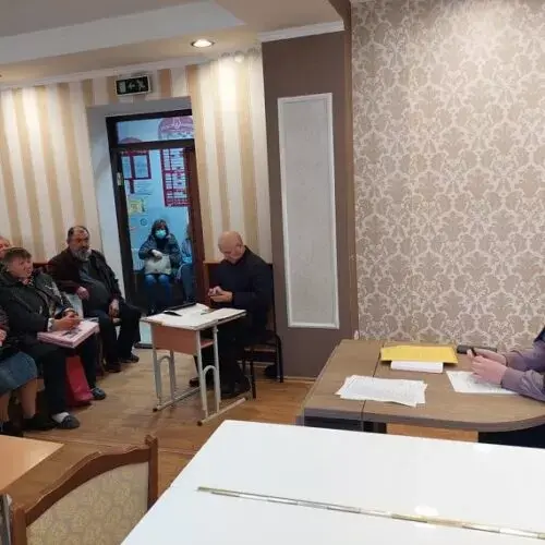 Мінаєва зустрілась з представниками громадськості Чугуєва