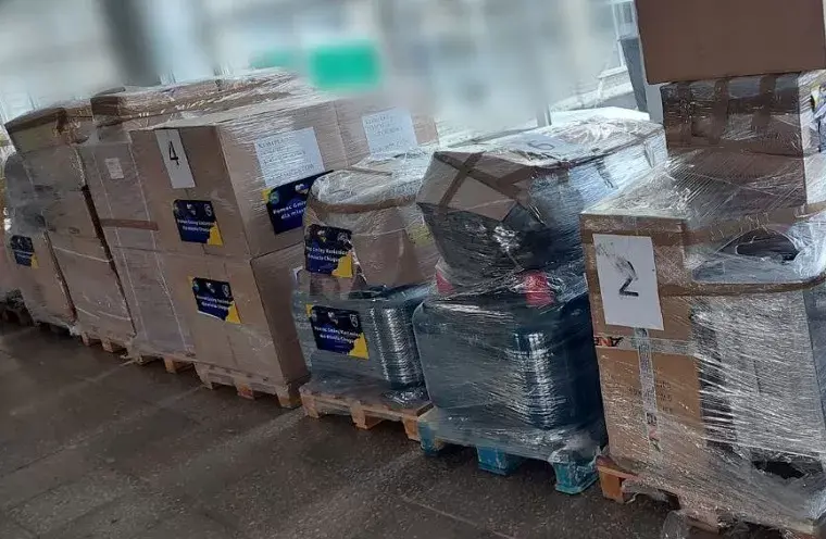 В Чугуїв доставили чергову партію гуманітарки з Польщі
