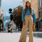 брюки палаццо