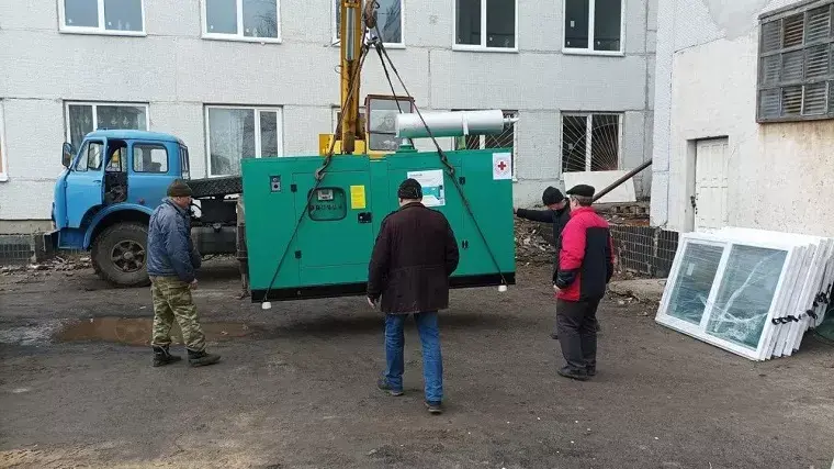 Чугуевская больница получила мощный генератор