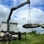 На Чугуївщині сапери знайшли авіабомбу і ворожі снаряди