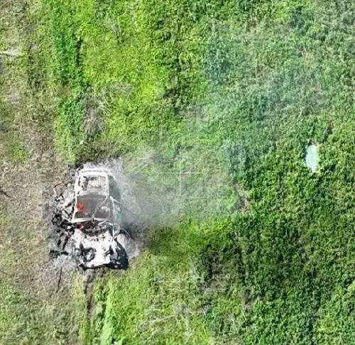 На Харківщині ворог розстріляв цивільний автомобіль