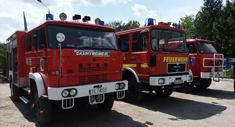 Мінаєва передала чугуївським рятувальникам нові машини