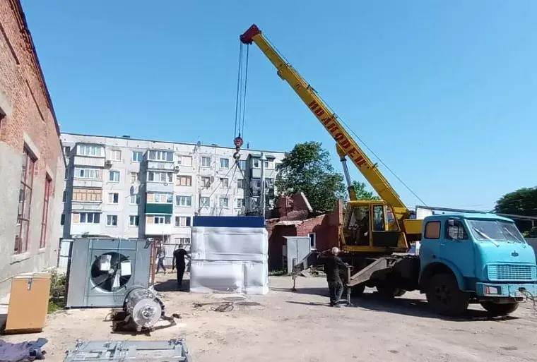 В Чугуеве установили новое оборудование в двух котельных