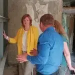 Мінаєва перевірила якість ремонту укриттів і будинків на Авіаторі
