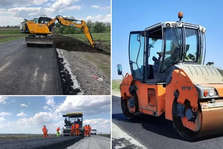 На Чугуевщине ремонтируют дороги областного значения
