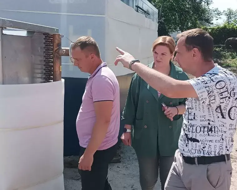 Минаева проверила ход работ по подготовке к осенне-зимнему периоду