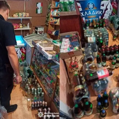 В Слобожанському правоохоронці виявили безакцизні алкоголь і цигарки