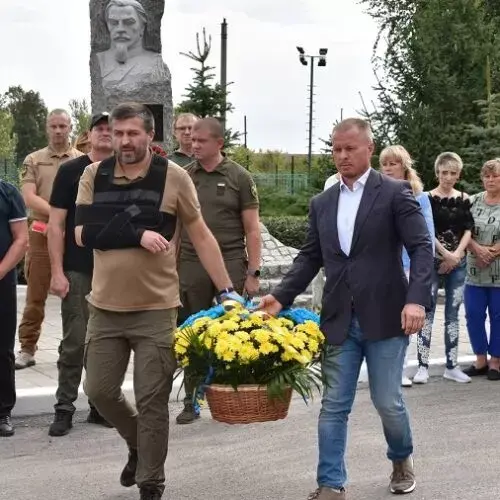 В Печенігах відкрили Алею пам’яті загиблих героїв