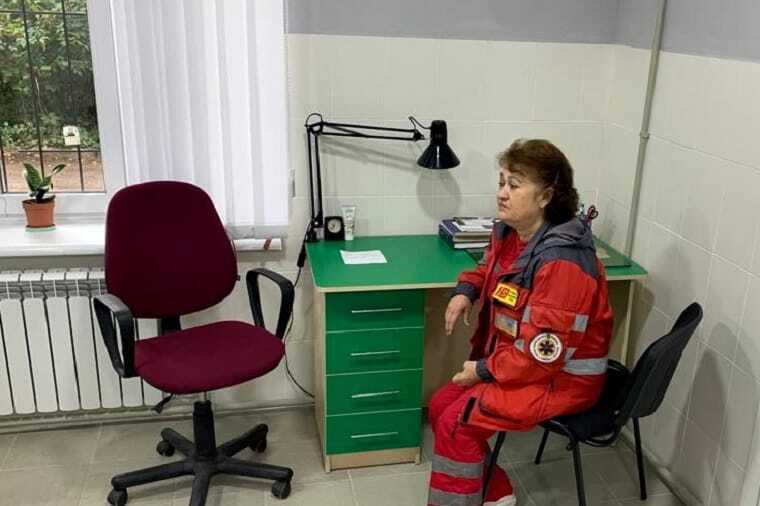 В Чкаловському відкрили оновлене приміщення швидкої допомоги