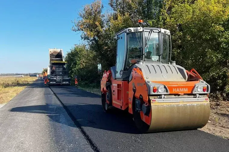 На Чугуївщині відремонтували дорогу через Печенізьку і Чкаловську громади