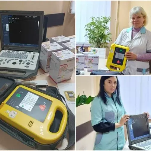Сімейні лікарі Чугуєва отримали медичне обладнання від благодійників