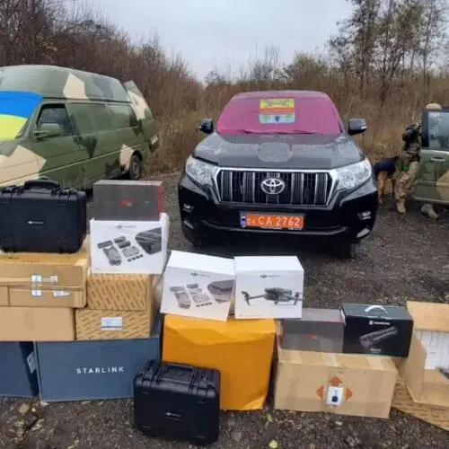 В Чугуєві придбали і передали допомогу військовим
