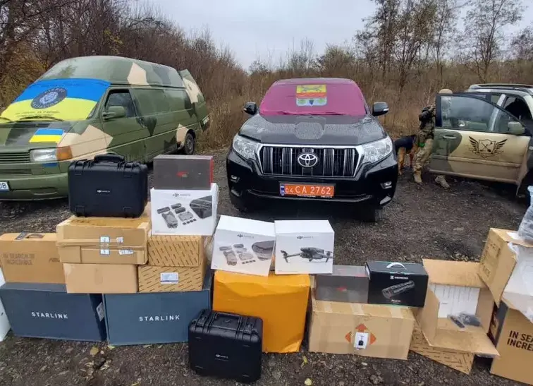 В Чугуєві придбали і передали допомогу військовим