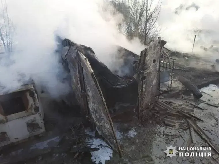 На Харьковщине правоохранители зафиксировала последствия российских обстрелов