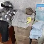В Печенігах дітям роздали теплі речі