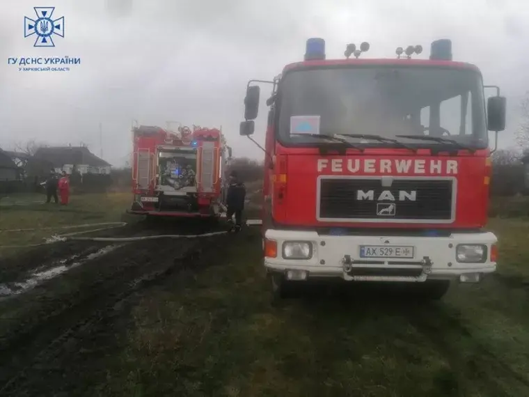 На Чугуївщині у вогні загинула літня людина