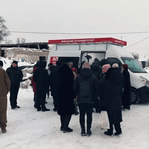 На Харківщині почав працювати мобільний аптечний пункт