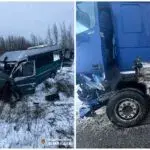 На Харківщині зіткнулись мікроавтобус з вантажівкою: є постраждалі