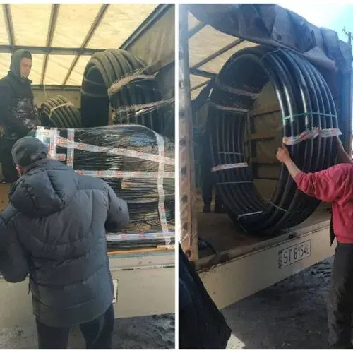 В Печенегах коммунальщики получили помощь из Франции