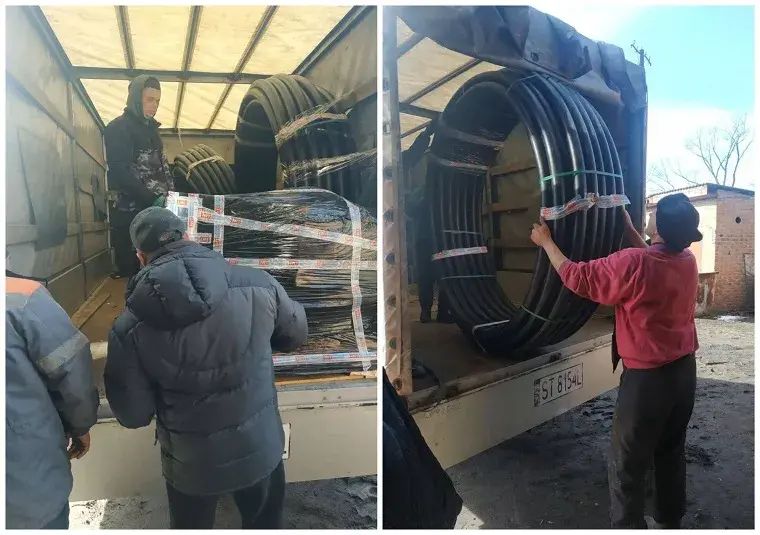 В Печенегах коммунальщики получили помощь из Франции