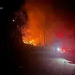 На Харківщині спалахнули 12 пожеж через ворожі обстріли