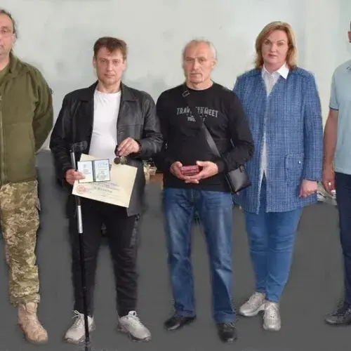 В Чугуеве наградили двух военных