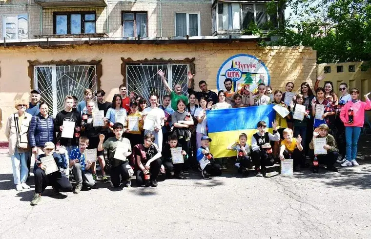 В Чугуевской громаде провели соревнования по спортивному ориентированию