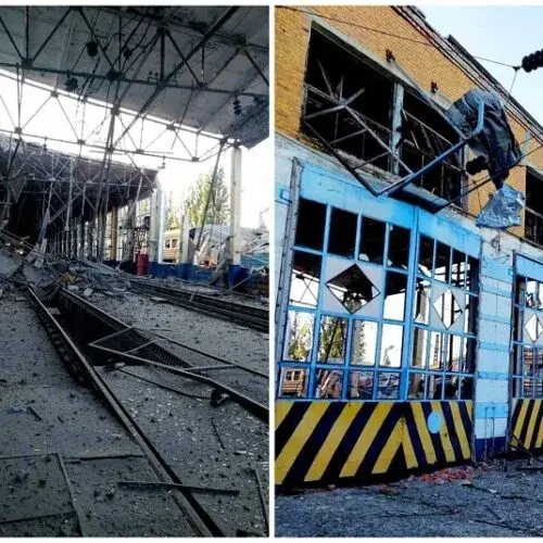На Харківщині вночі окупанти поцілили по залізниці