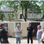 Мінаєва перевірила хід ремонтних робіт амбулаторії в Кочетку