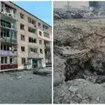 Обстріл Чугуєва: екстрені служби працюють на місці влучання