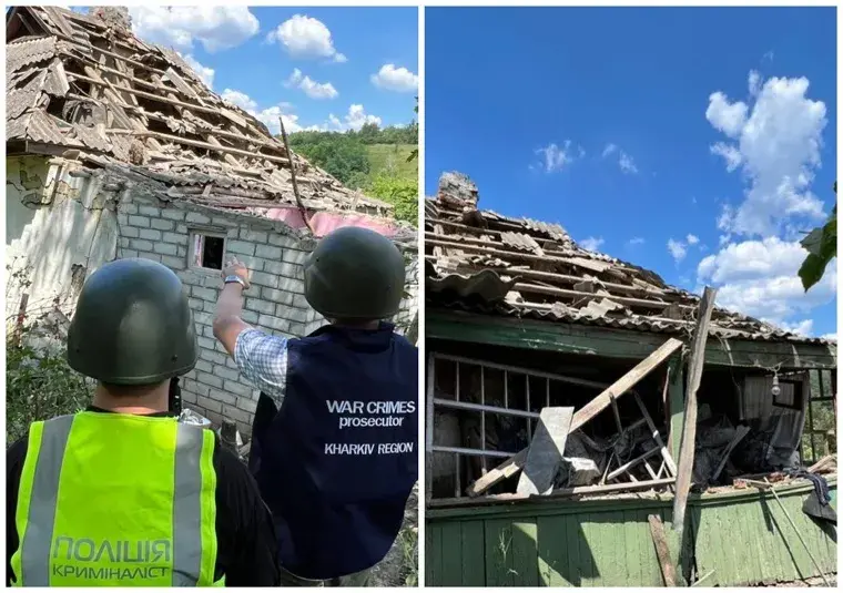 Враг обстрелял село на Чугуевщине