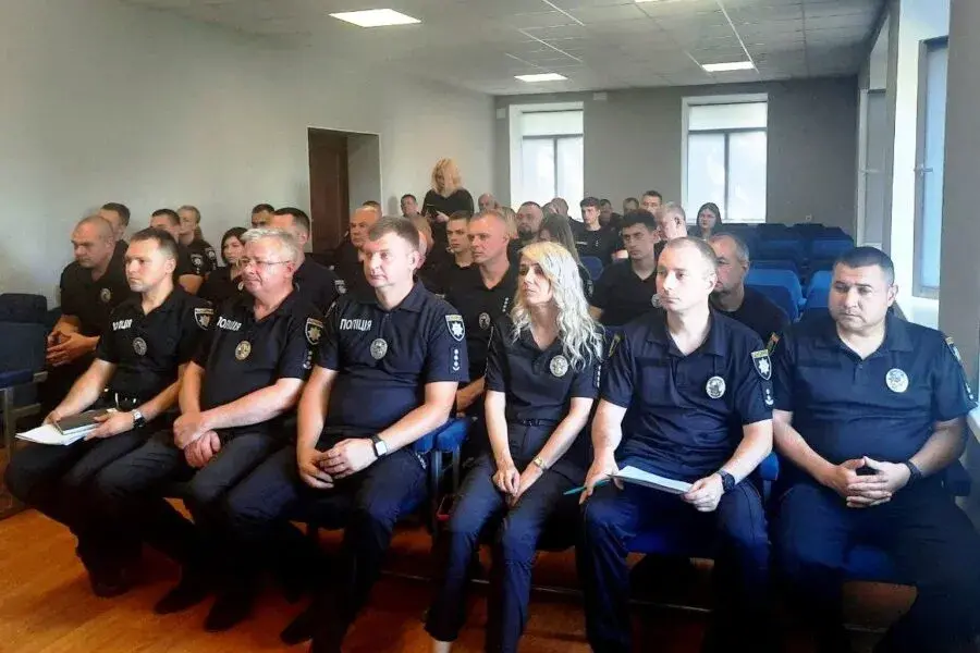 На Чугуївщині привітали поліцейських з професіональним святом