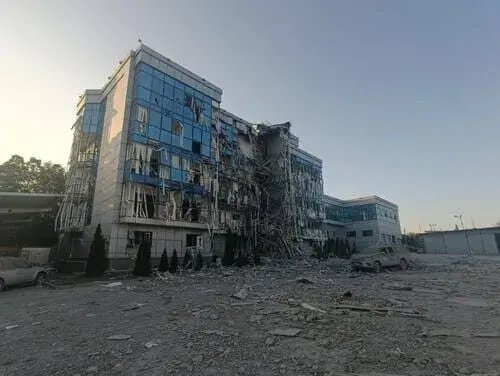 Росіяни атакували офіс Швейцарського фонду протимінної діяльності на Харківщині