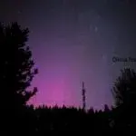 «Зоряний дощ» і полярне сяйво: вночі небо над Харківщиною здивувало яскравістю