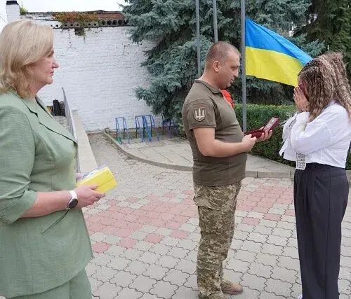 В Чугуєві відзначили День Державного прапора України