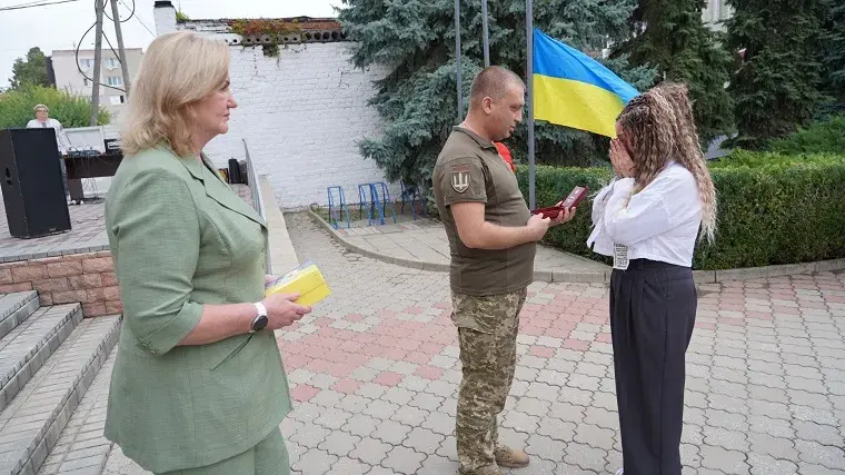 В Чугуеве отметили День Государственного флага Украины