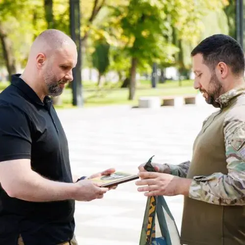 На Харківщині захисникам з Куп’янщини передали дрони