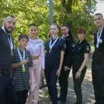 В Чугуєві поліцейські провели тренування для молоді за програмою «Здорова Україна»