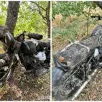 Викрав і спалив мотоцикл односельця: на Чугуївщині затримали зловмисника