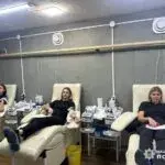 Поліцейські з Вовчанської громади стали донорами крові