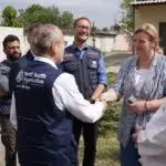 Чугуїв відвідали представники ВООЗ, уряду і ХОВА