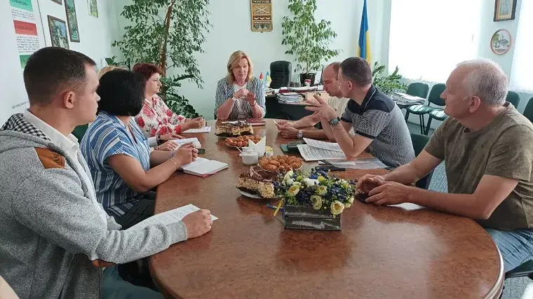 Минаева обсудила с чиновниками ХОВА цифровизацию на Чугуевщине
