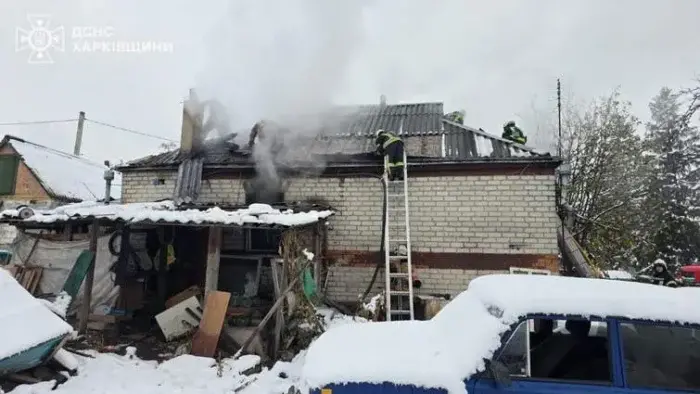 На Харківщині у пожежі загинули четверо дітей та дідусь