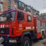 Місце пожежі