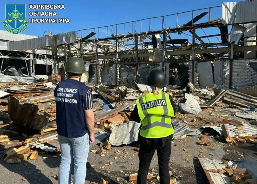 Ранкова атака на Чугуївщині: пошкоджено підприємства, поранено чоловіка