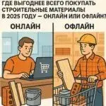 Где выгодно купить строительные материалы в 2025 году