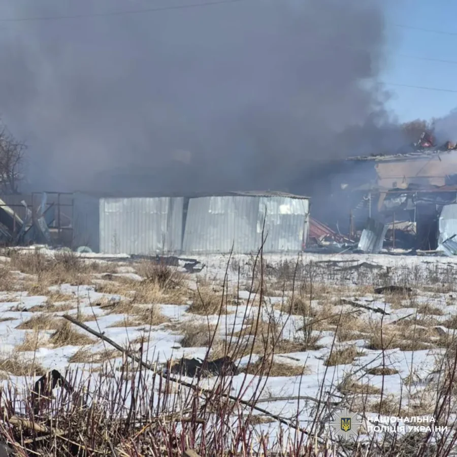 Дронова атака на Харківщині: у селі поранено п’ятьох людей, серед них діти